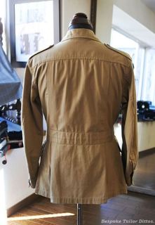 BUSH JACKET ② 】: Bespoke Tailor Dittos , BLOG !